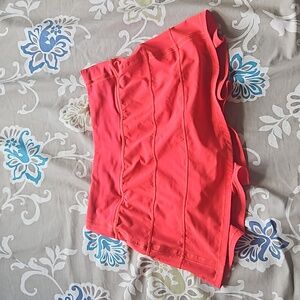 lululemon pace rival red skirt size 4